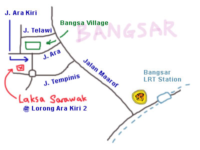 Laksa Sarawak at Bangsar