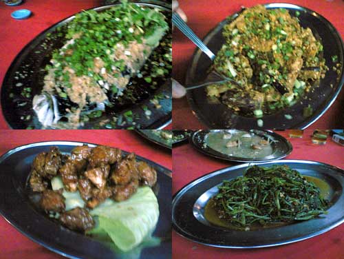 Steamed Fish Head at Yee Sang Fat, Pudu