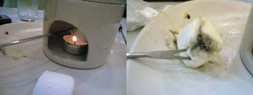 white chocolate fondue KLCC