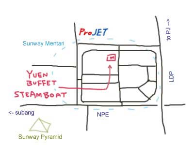 Yuen Buffet Steamboat at Sunway Mentari