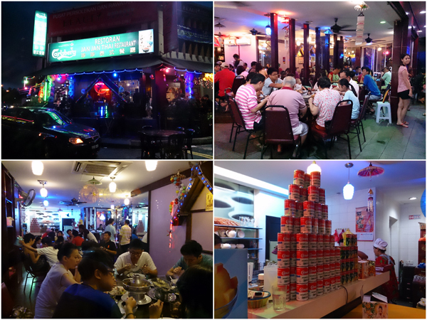 Jan Jan Thai restaurant at Kepong