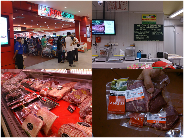 El Fresco at Jaya Grocer, pick your meat