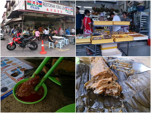 the same stall also sell pau, bak chang, and nyonya kuih