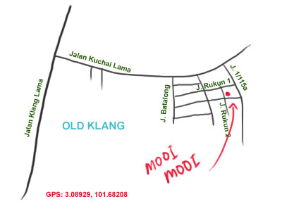 map to restaurant Mooi Mooi