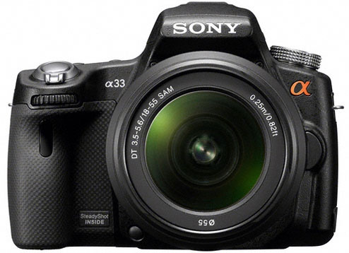 Sony SLT A33 camera
