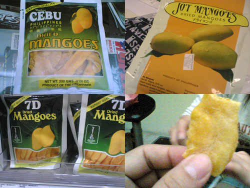 Dried Mango From Cebu, Phillipines