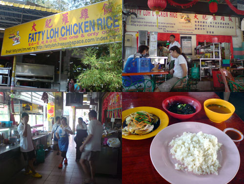 Fatty Loh Chicken Rice in Penang