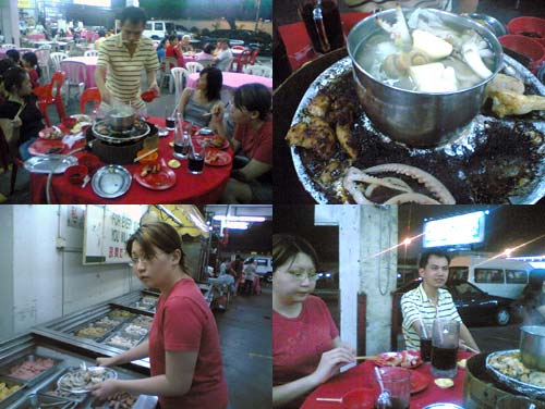 Talipon Steamboat and Grill buffet at Kelana Jaya