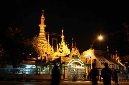 Yangon city, Maynmar, night market