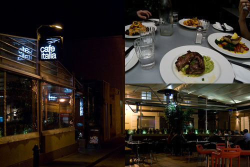Cafe Italia at University St, off Lygon, Melbourne