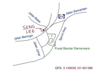 Damansara Height Map