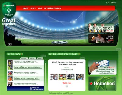 Heineken UEFA Champion Leagues