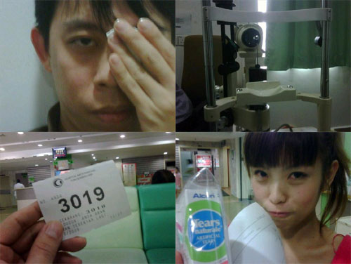 KY & cheesie at Tun Hussien Onn National Eye Hospital