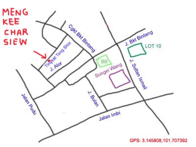 map to tengkat tong shin