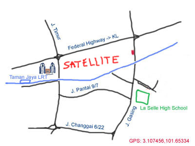 Map to Satellite Chicken Rice Restaurant