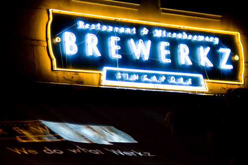 Brewerks at Singapore, a micro brewery