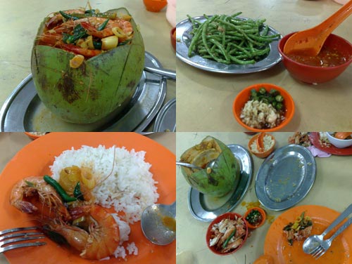 Coconut Shrimp at Hock Lay Restaurant, Ulu Yam