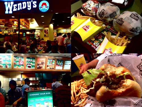 Wendy's Fast Food at Sunway Pyramid