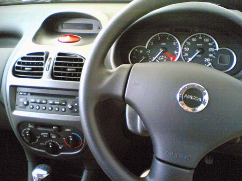 Naza Peugeot 206 Bestari interior dashboard