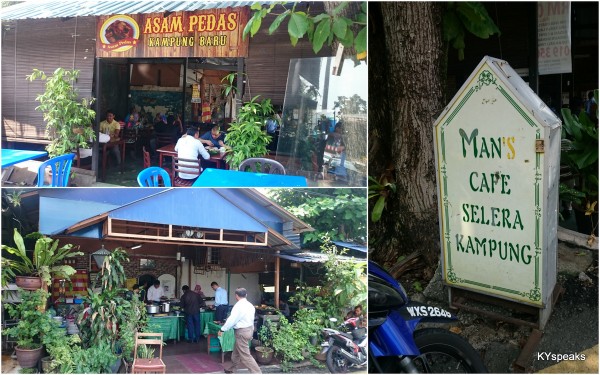 Asam Pedas Kampung Baru, or Man's Cafe Selera Kampung