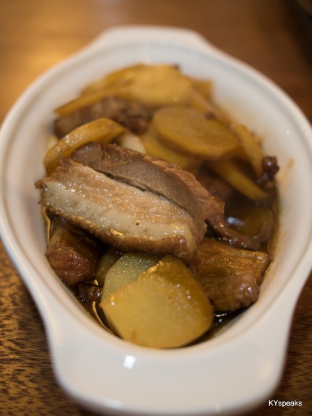 potato with stewed pork