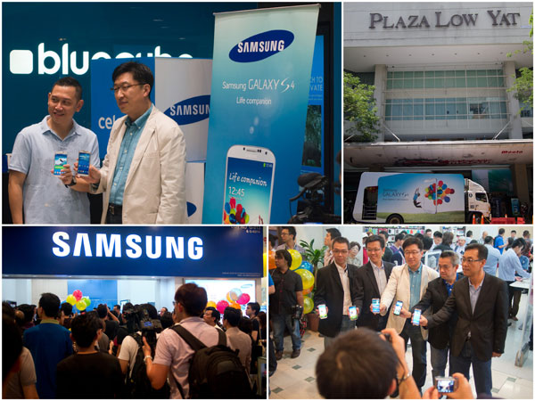 the much anticipated Samsung Galaxy S4, now available at major telcos in Malaysia