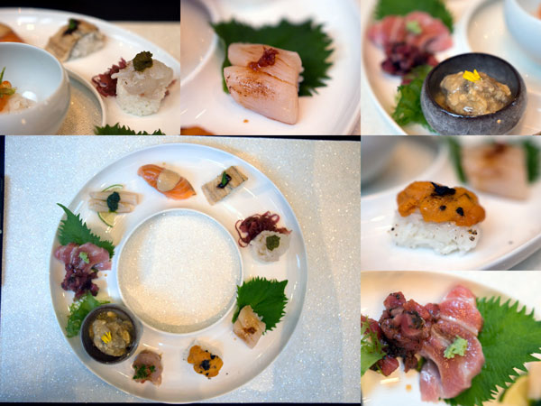 assorted ocean fresh sushi & sashimi