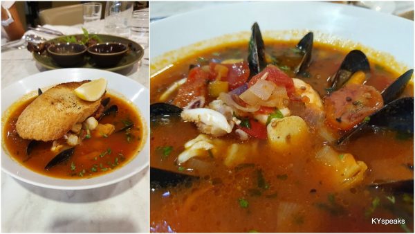 Portuguese seafood stew