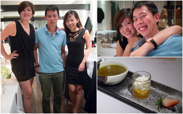 with Eiling & WeiZhi, green tea creme brulee 