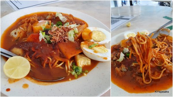 mee rebus (would have been jawa mee if you're Chinese?)