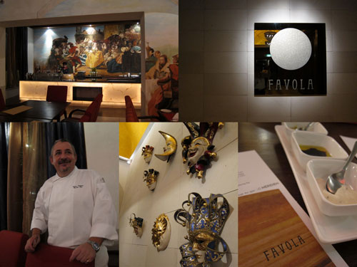 Favola: Italian dining at Le Meridien