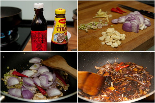 ingredients for friedd ma yau fish
