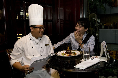 KY and chef at Nikko Hotel