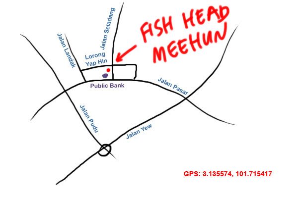 jalan pasar fish head meehun map