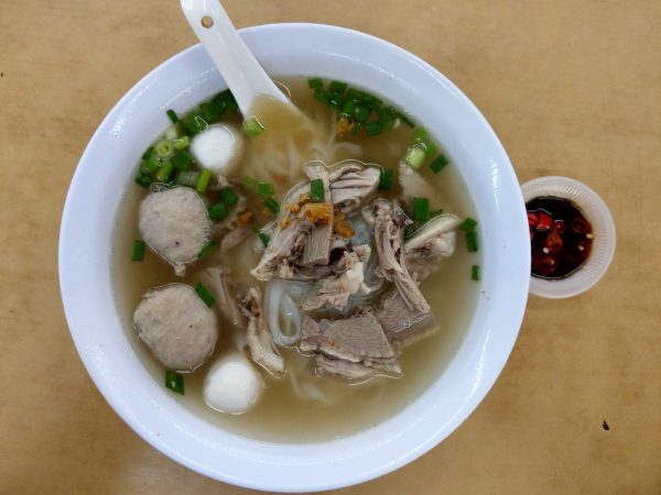 proper kuih teow soup, penang style
