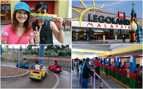 we got our tickets, here we go, LEGOLAND!