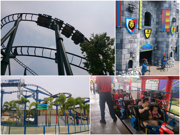 Dragon and Project X roller coasters, thrills!