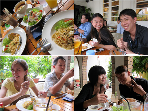 spaghetti, Mychelle, KY, Queen, Horng, Winnie, Terence