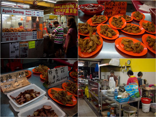 famous Menglembu honey chicken stall (shop now)