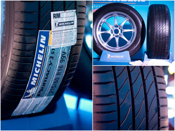 the all new Michelin Primacy 3 ST, with myriad of different technologies