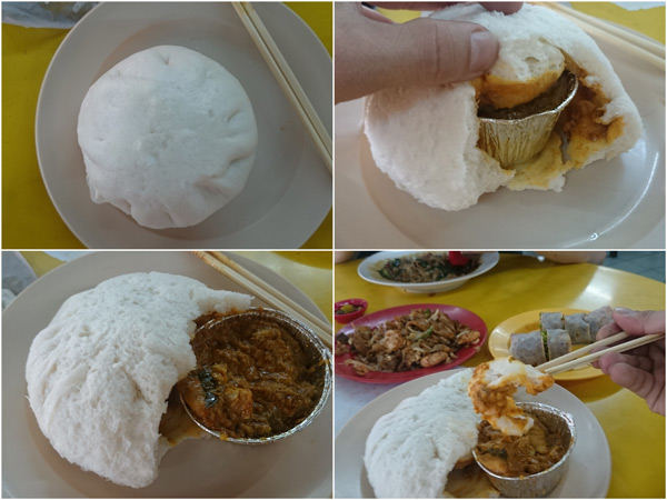 the curry chicken pao is actually huge, good for a full meal
