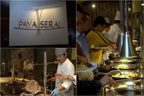 buffet spread at Paya Serai, PJ Hilton
