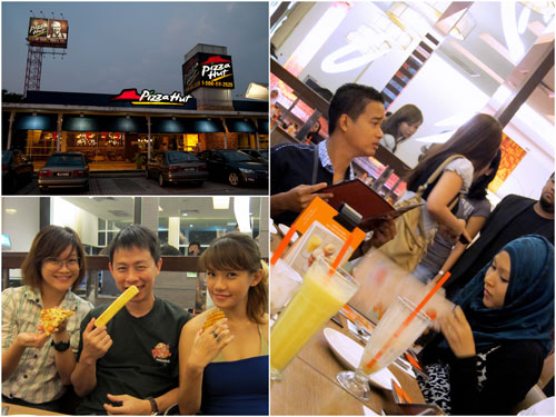 Pizza Hut at Kota Damansara, Kim, KY & Haze + others