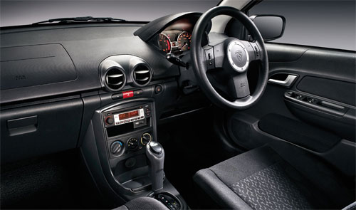 interior of Proton Saga FLX