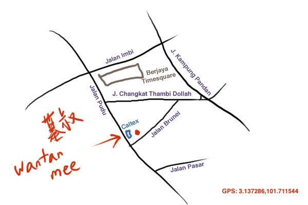 map to Pudu