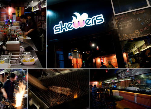 Skewers restaurant at Subang Avenue