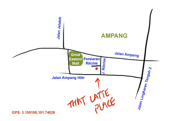 That Latte Plate is located at Ampang Hilir