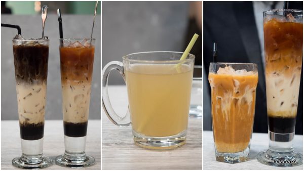 3 layer coffee? Lemongrass? or classic Thai iced tea?