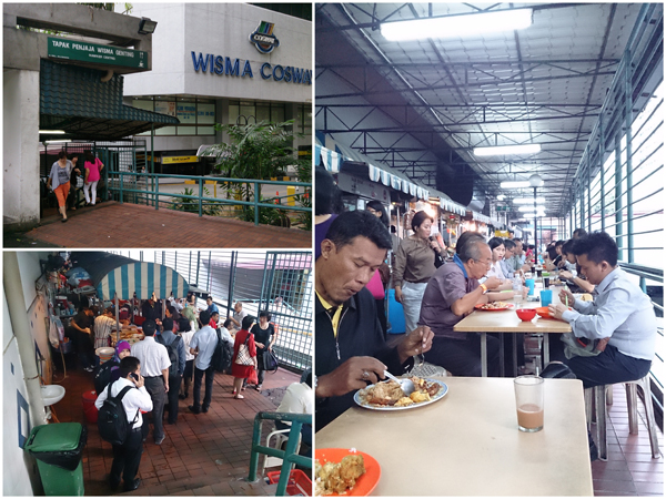 food court between Wisma Genting and Wisma Cosway